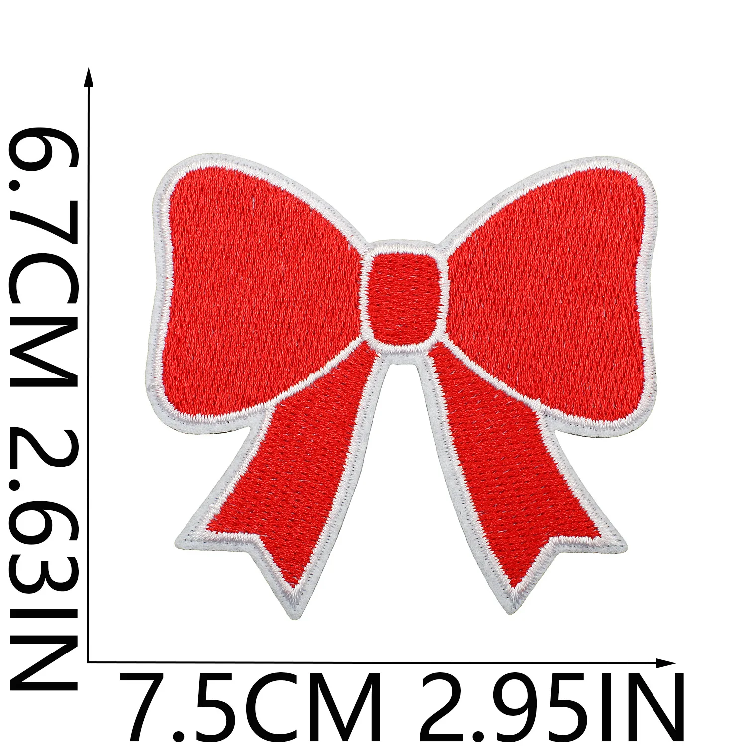Embroidery Design Love - 1 Pezzo Patch Ricamato Tricolore a