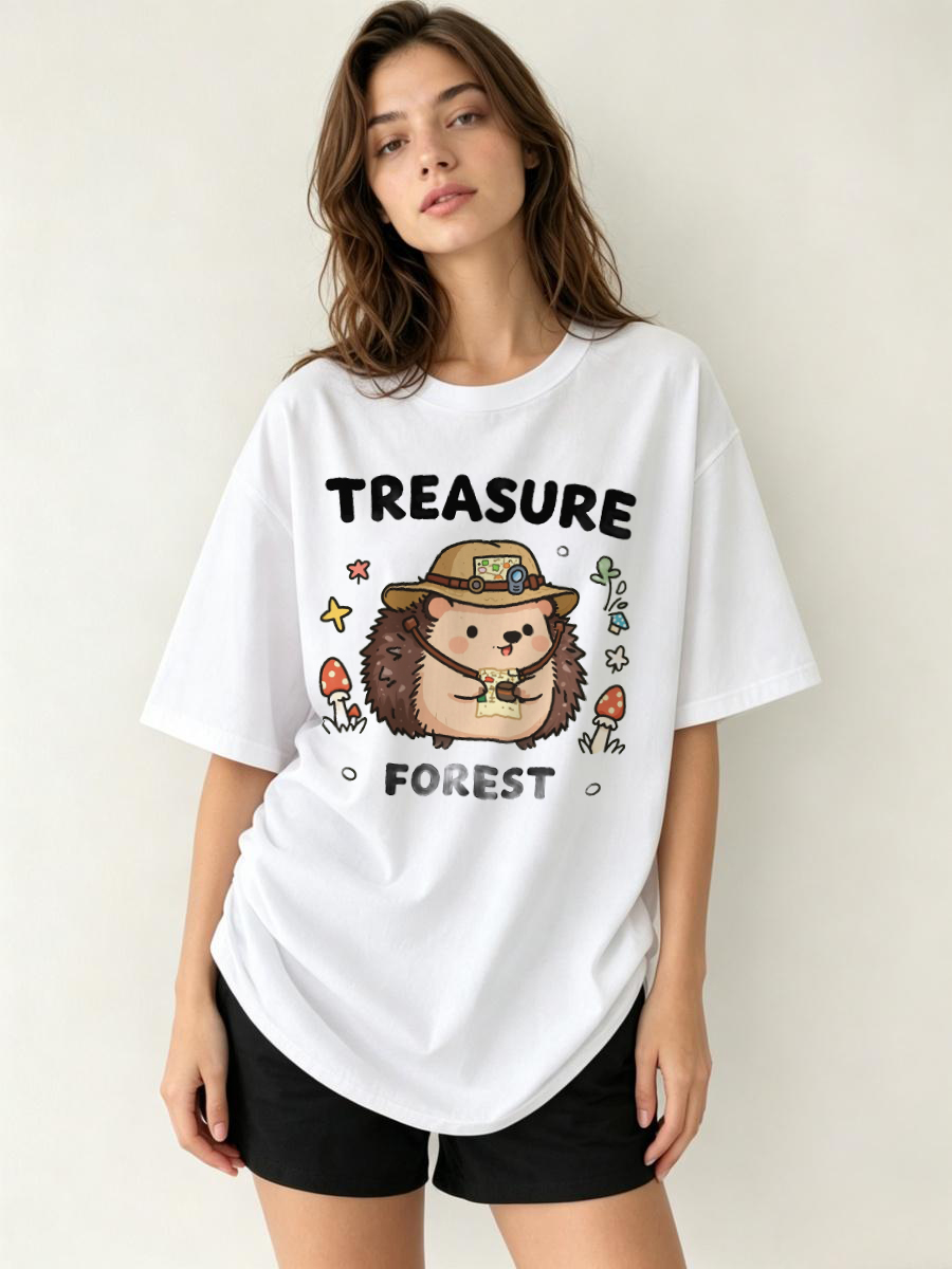 Embroidery Design Love - T-Shirt con Stampa Tie Dye, Design