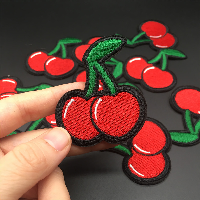 Embroidery Converse - Dimensioni patch per abbigliamento carino frutta