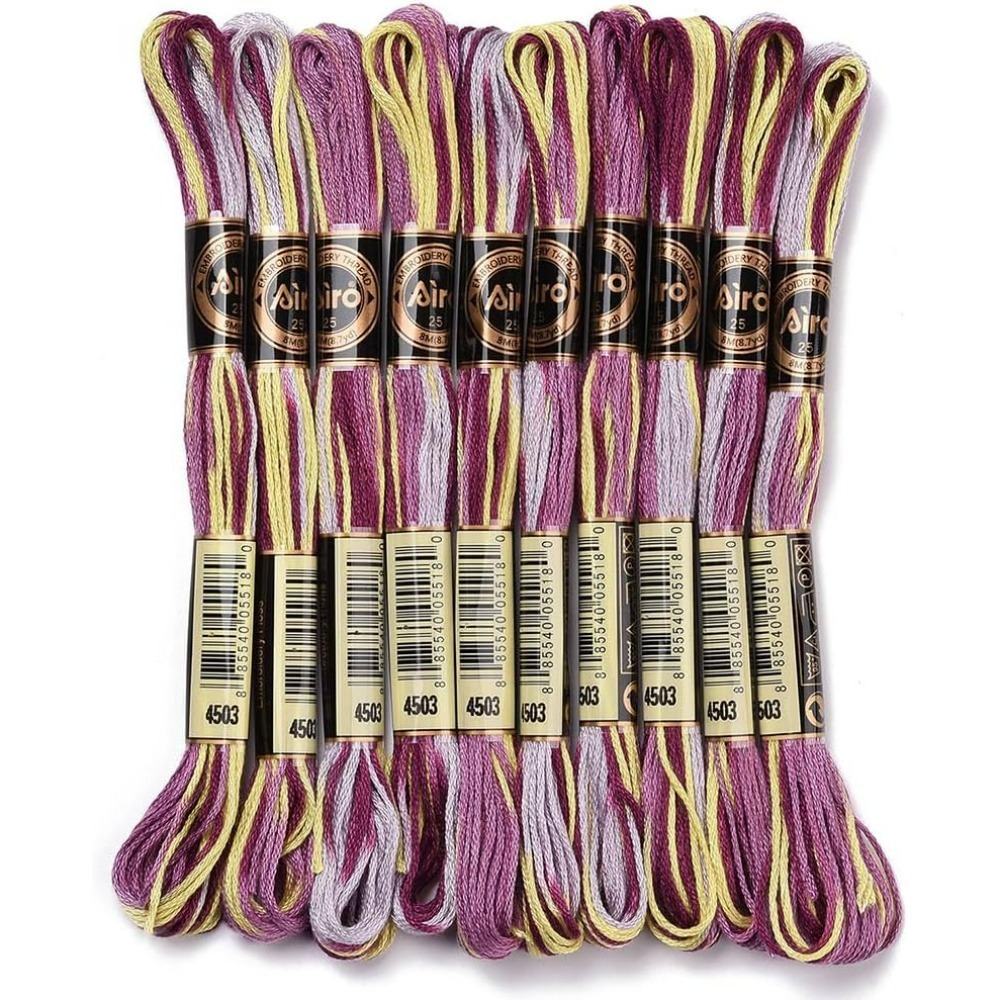 Embroidery X Stitch - 6 fili viola filo da ricamo