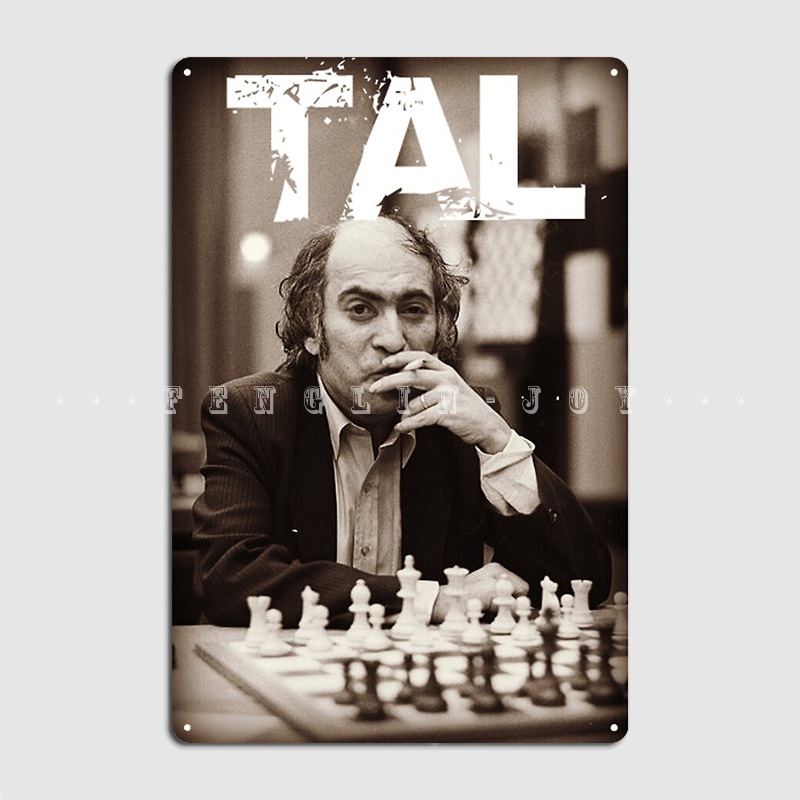 Embroidery Studio - Scacchi russi Grandmaster michail Tal Metal