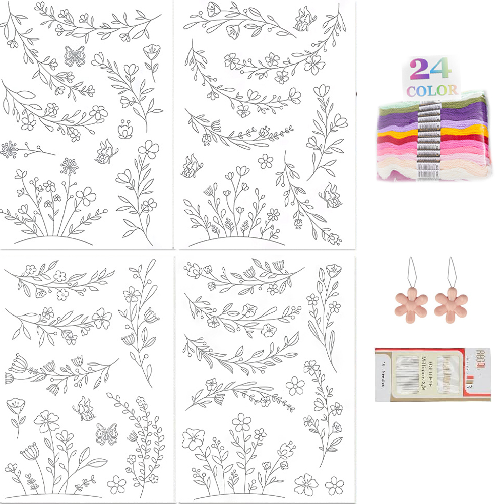 Embroidery Paper - Carta Stabilizzatrice per Ricamo Idrosolubile, Fogli
