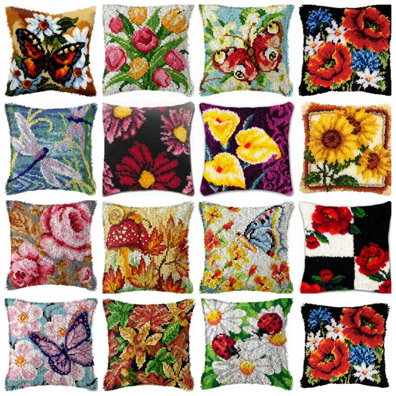 Embroidery Paper - Fiori pianta fermo gancio Kit nodo