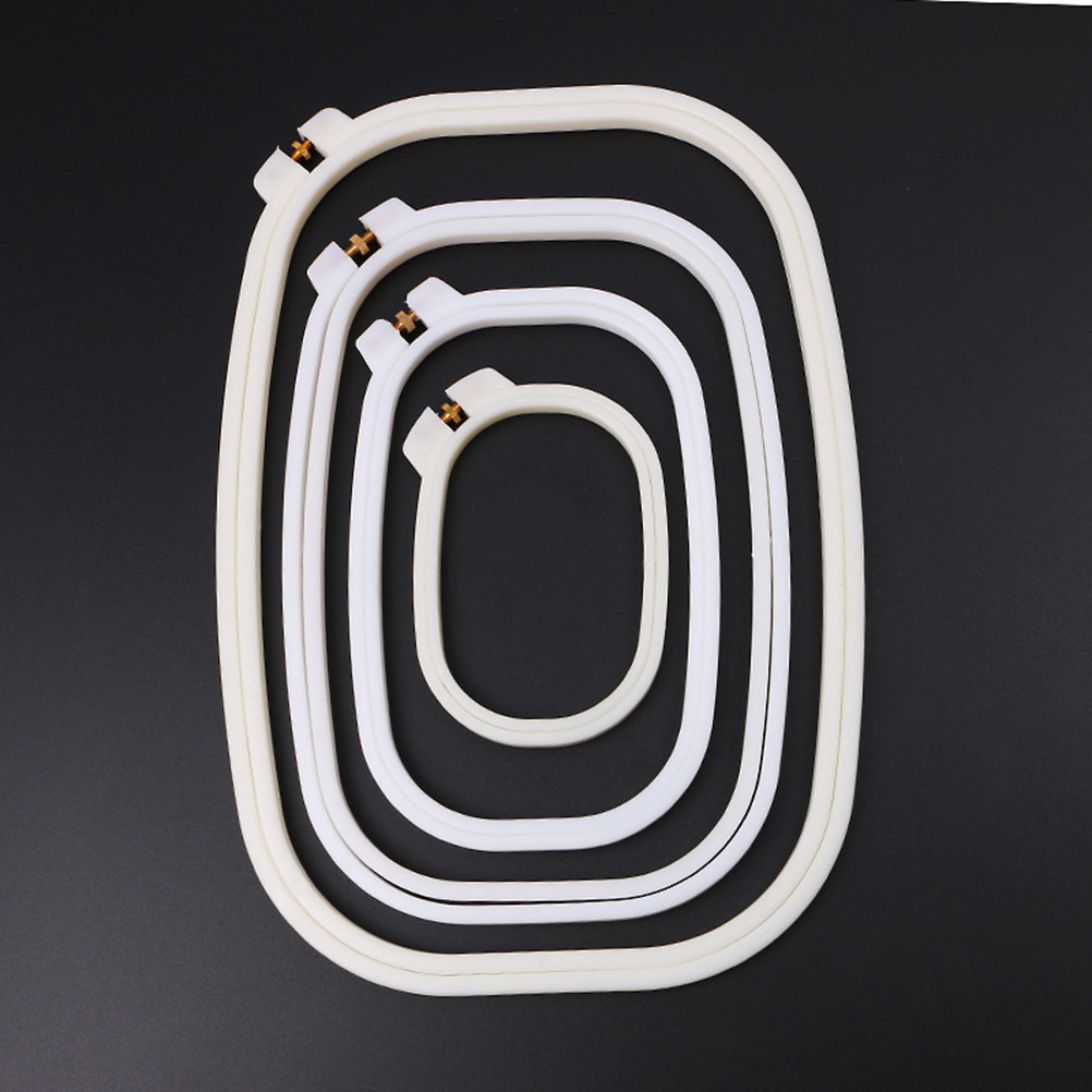 Hoop Tightener Tool - Set di Telai per Ricamo Quadrati