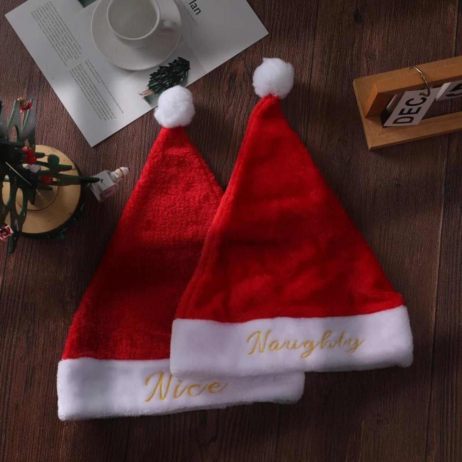 Cappelli di Babbo Natale ricam - Embroidery Names recensione e prezzo