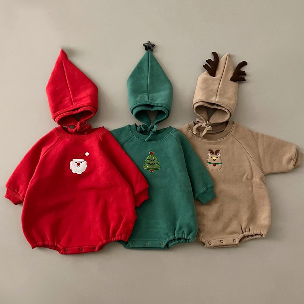 Pagliaccetto di Natale per bam - Embroidery Xmas Tree recensione e prezzo