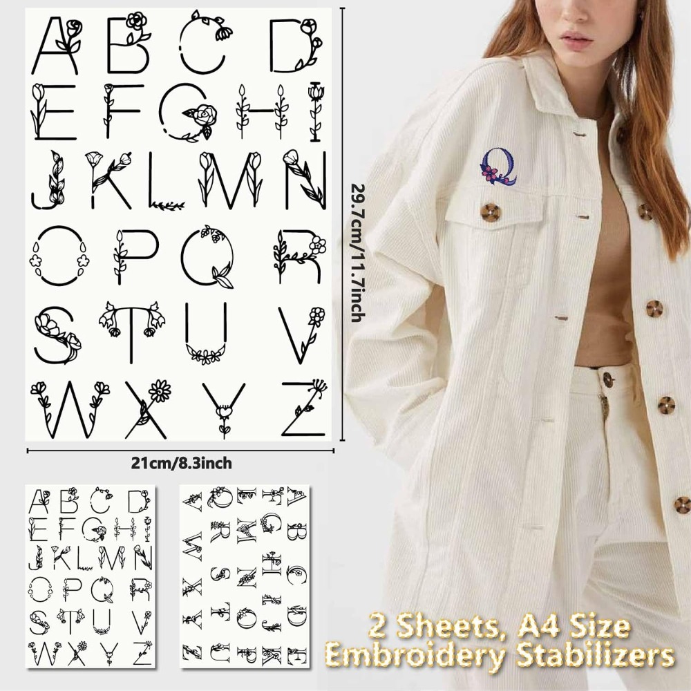 Lettera AZ Stabilizzatori per  - Embroidery Paper recensione e prezzo