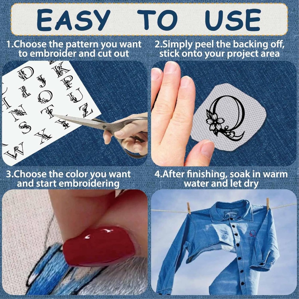Lettera AZ Stabilizzatori per  - Embroidery Paper recensione e prezzo