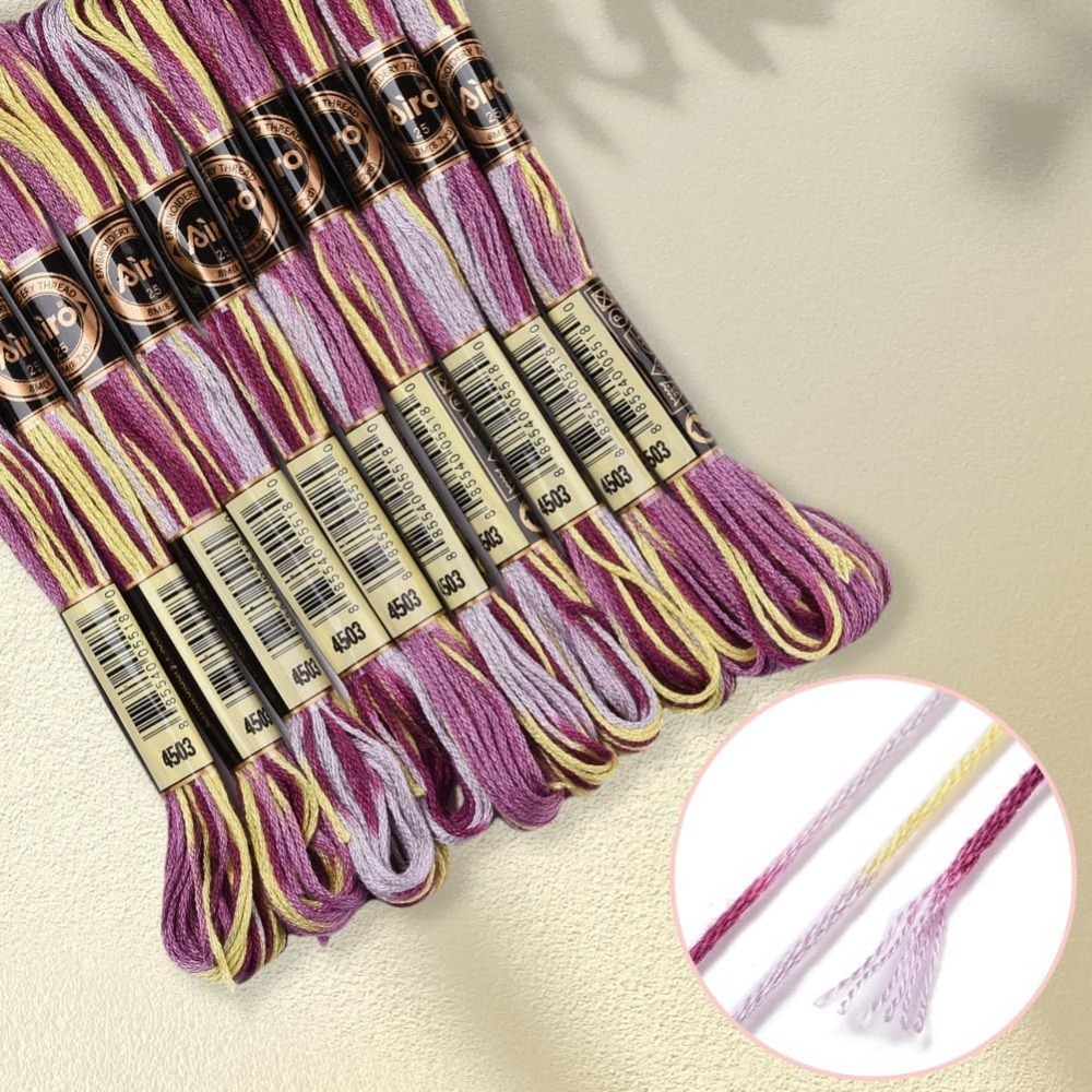 6 fili viola filo da ricamo va - Embroidery X Stitch recensione e prezzo