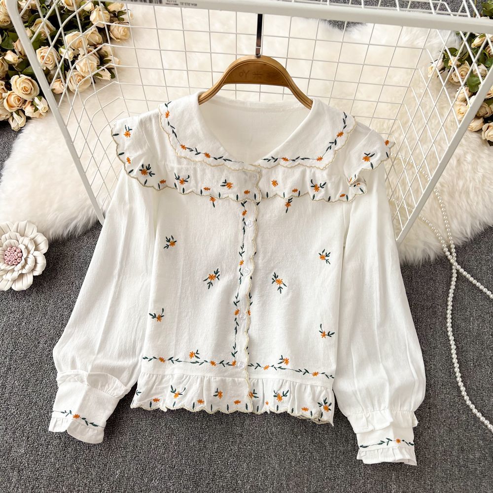 Camicie adorabili da donna nuo - Embroidery Design Love recensione e prezzo