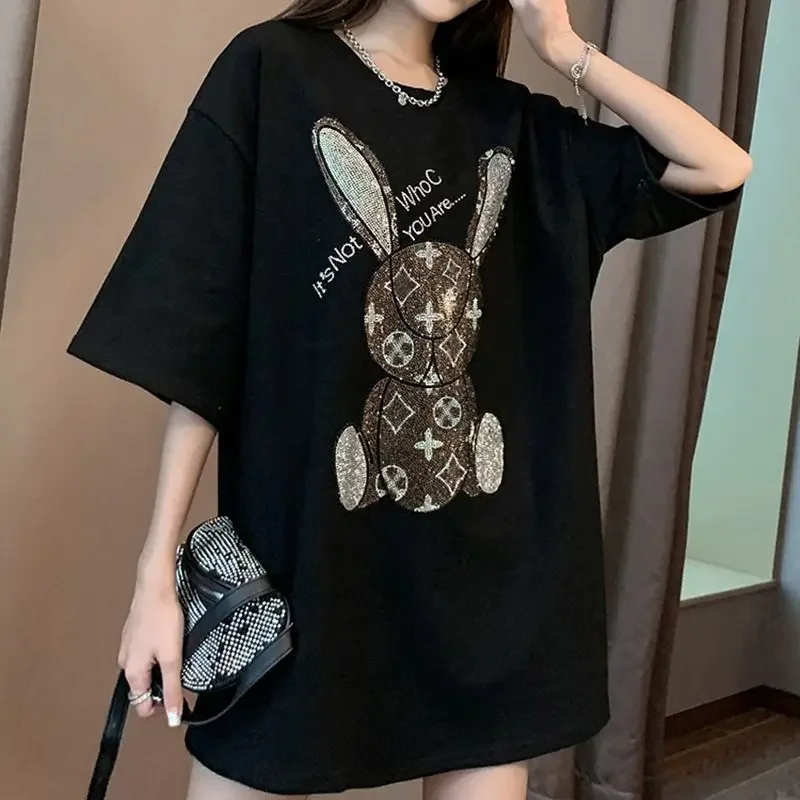 T-shirt casual estiva da donna - Embroidery Print recensione e prezzo