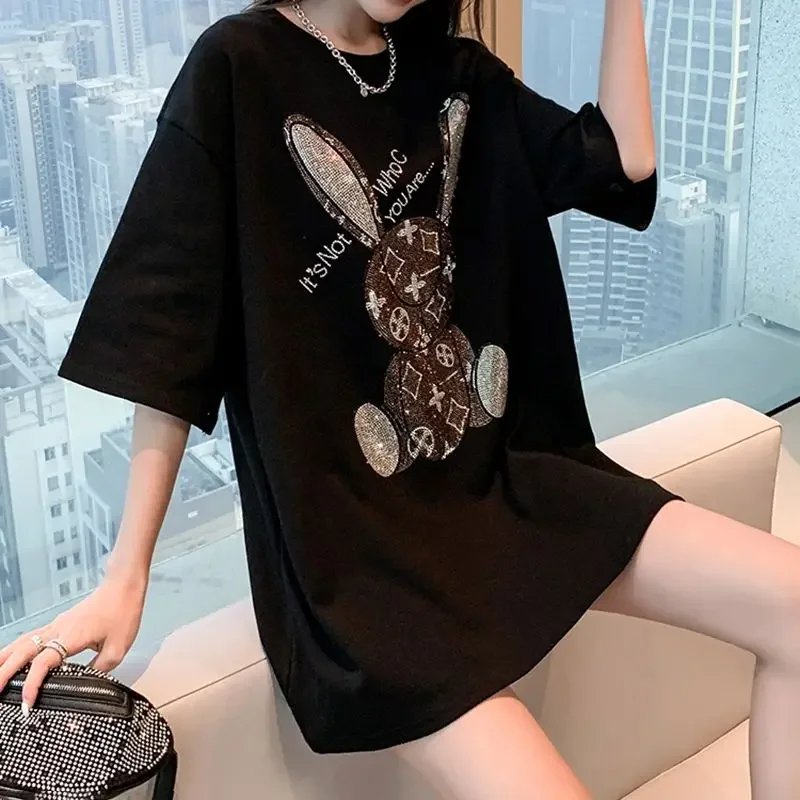 T-shirt casual estiva da donna - Embroidery Print recensione e prezzo