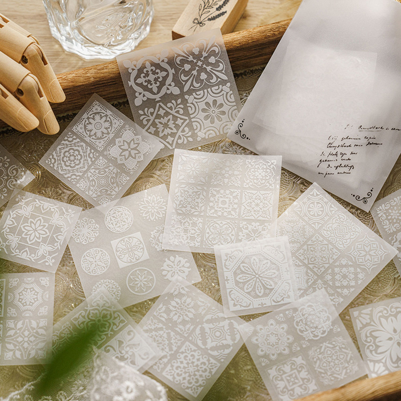 Confezione da 30 adesivi in pi - Embroidery Paper recensione e prezzo
