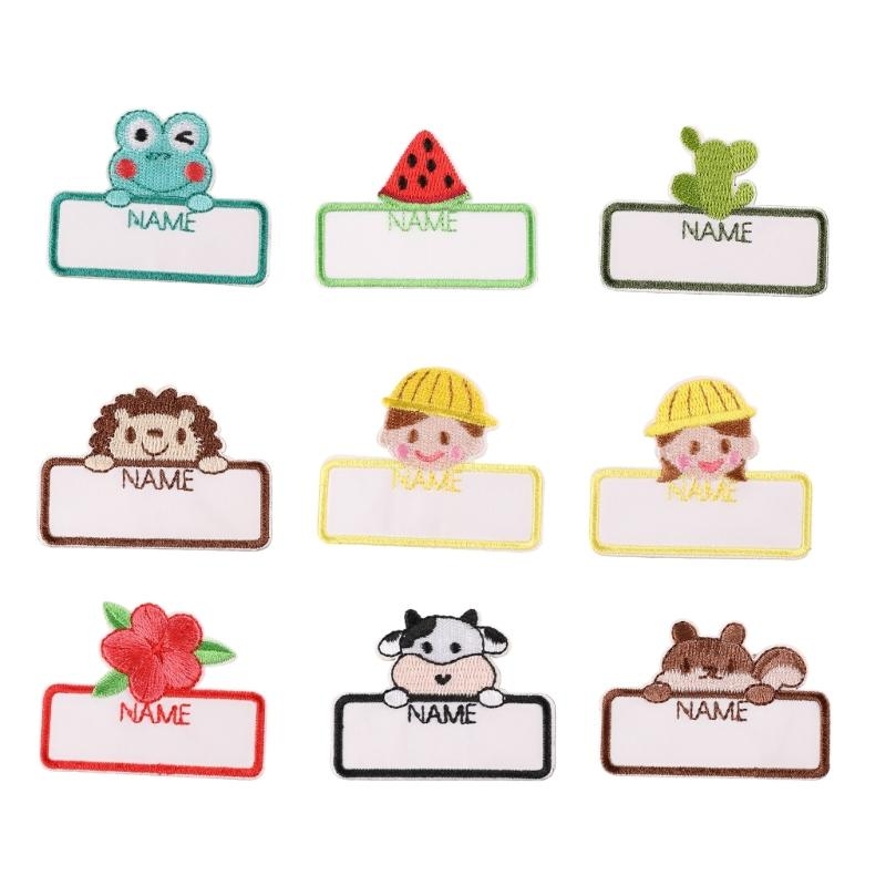 Toppe con ricamato 9 pezzi Ade - Embroidery Names recensione e prezzo