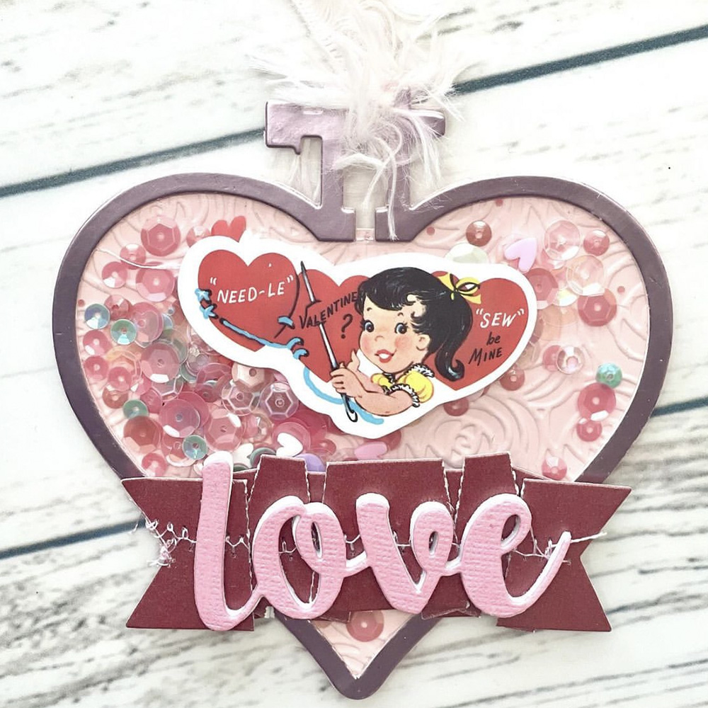 KSCRAFT cuore ricamo cerchio m - Embroidery Paper recensione e prezzo