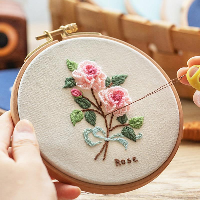 1 pz Cerchio da Ricamo in Legn - Embroidery X Stitch recensione e prezzo