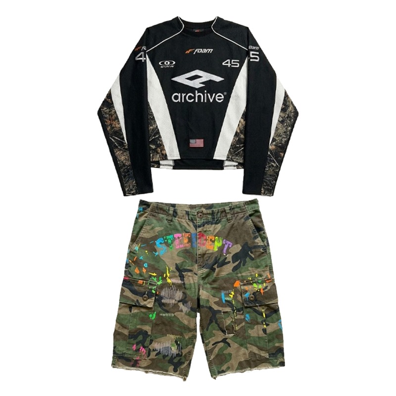 Completo da Uomo Hip Hop Y2K S - Embroidery Print recensione e prezzo