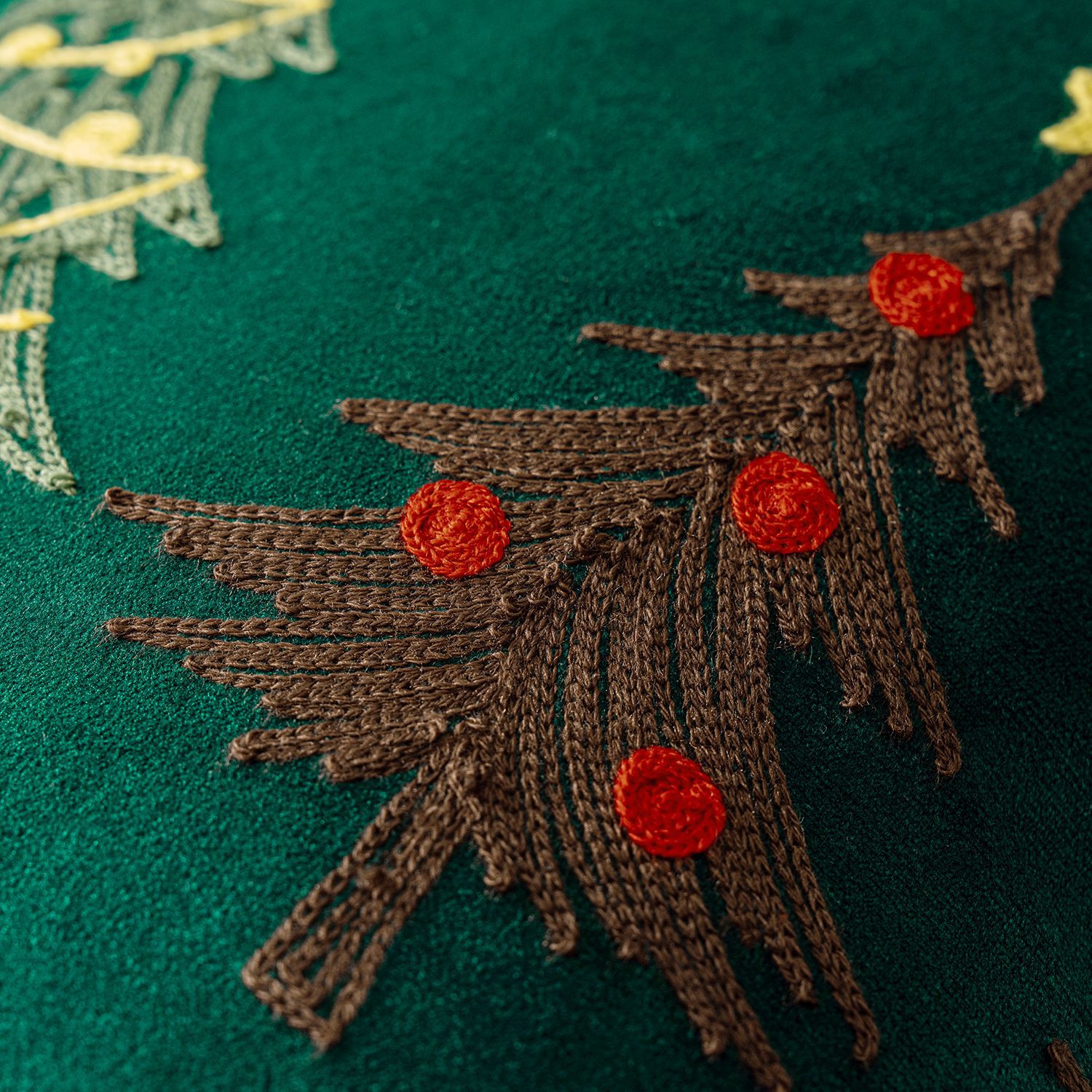 1 fodera per cuscino ricamata  - Embroidery Xmas Tree recensione e prezzo