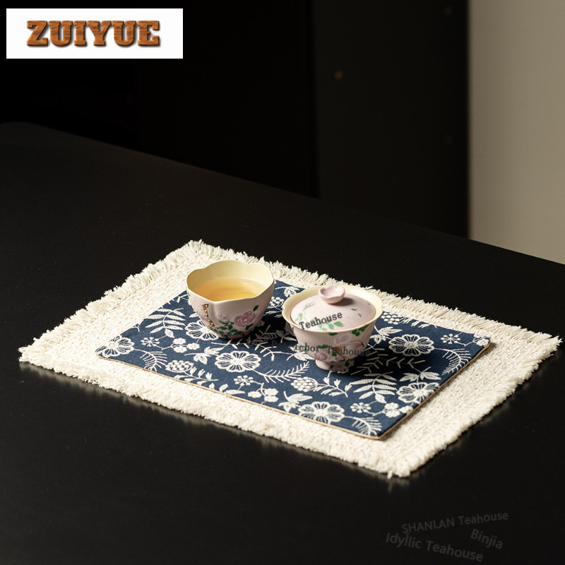 Tappetini da tè a doppio strat - Embroidery Cloth recensione e prezzo