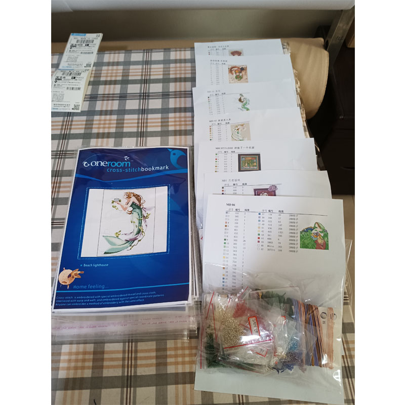 Set punto croce Nuovi kit rica - Embroidery Studio recensione e prezzo