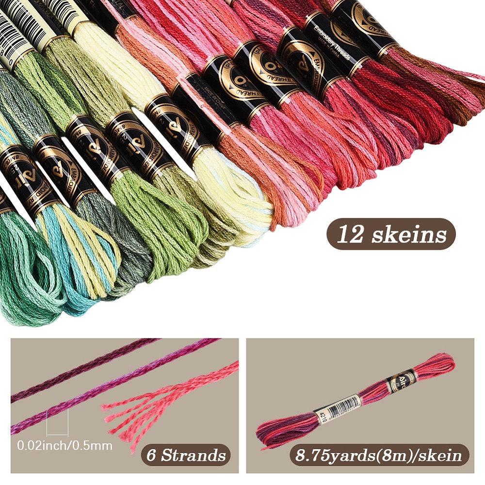 105 Iarde di Filo per Ricamo a - Embroidery Stitches recensione e prezzo