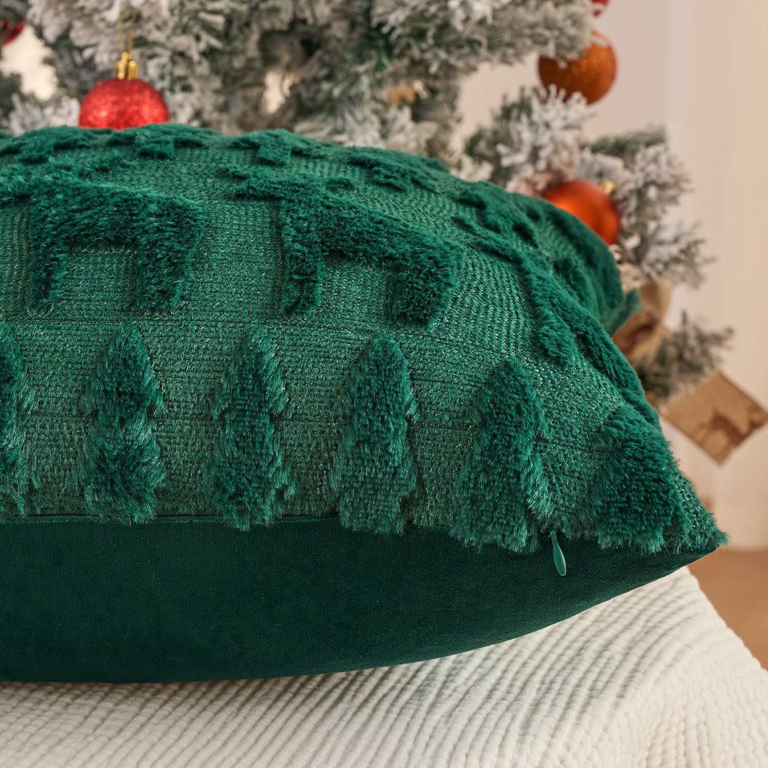 Set di fodere per cuscini nata - Embroidery Xmas Tree recensione e prezzo