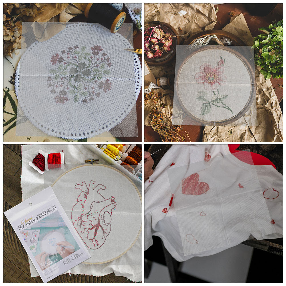 Set di 8 Fogli di Carta Solubi - Embroidery Paper recensione e prezzo