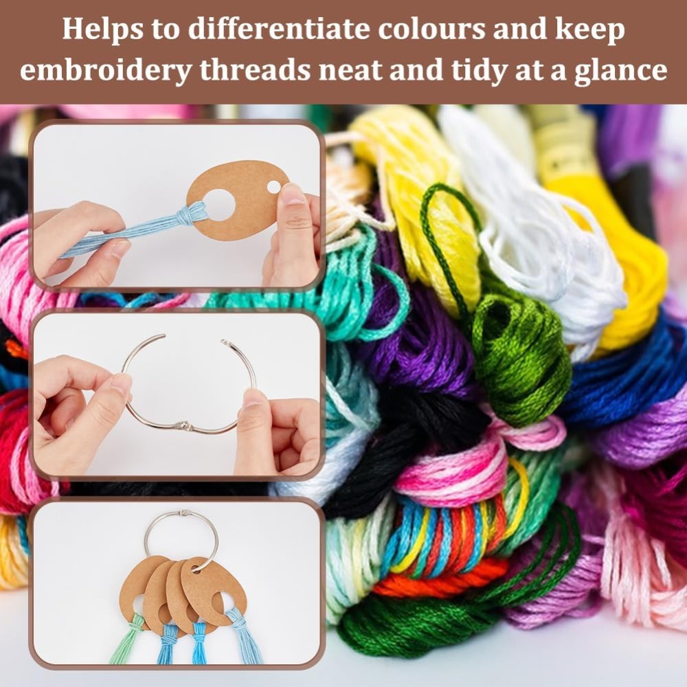 100 pezzi di filo interdentale - Embroidery Paper recensione e prezzo