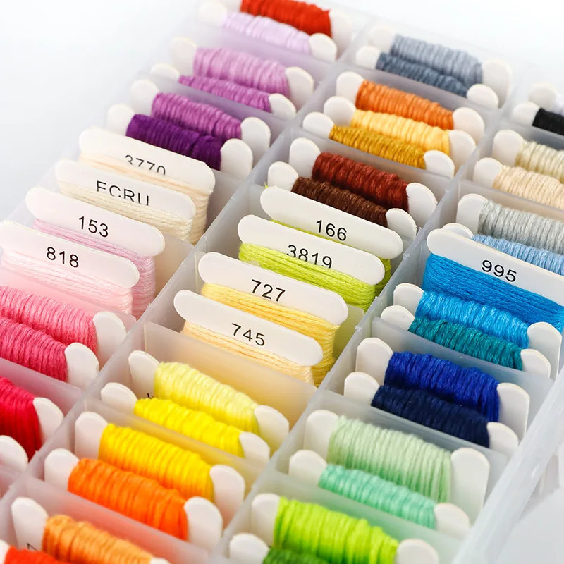 Kit di Fili da Ricamo 100% Cot - Embroidery Stitches recensione e prezzo