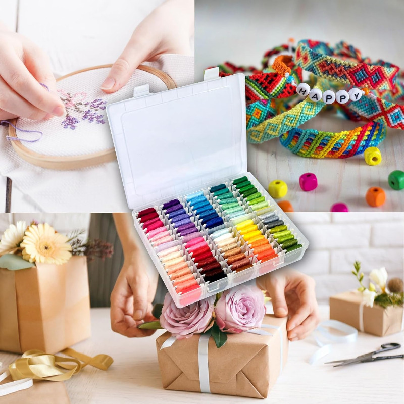 Kit di Fili da Ricamo 100% Cot - Embroidery Stitches recensione e prezzo